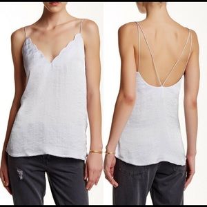 NWT Free People Scalloped Cami